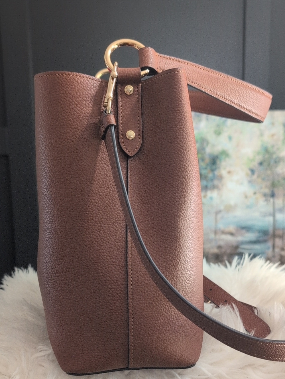 COACH Town Bucket Bag (Like New) - Picture 4 of 10